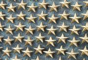 Stars from World War Two Memorial in Arlington National Cemetery